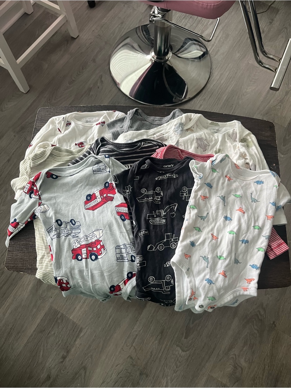 Baby size 6 Month Onesies